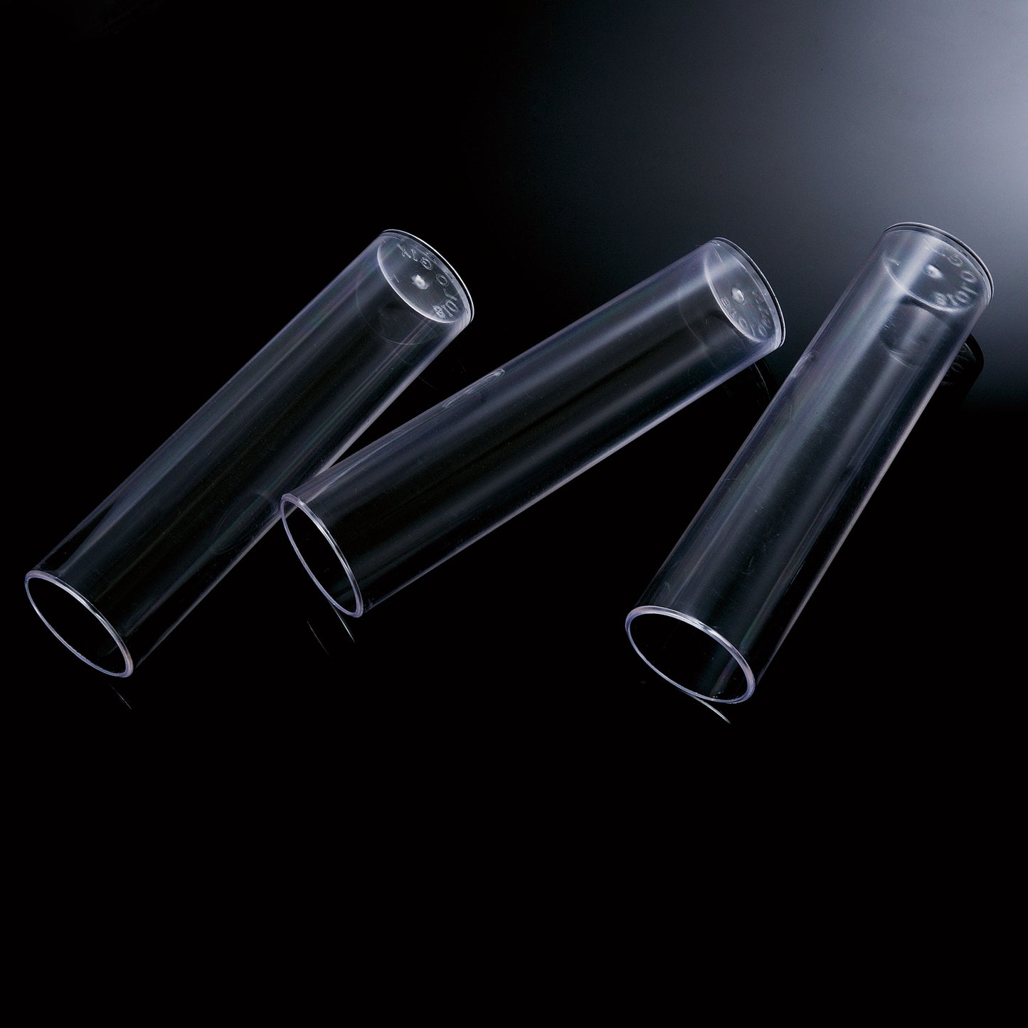 Drosophila vials, Wide, PS or PP