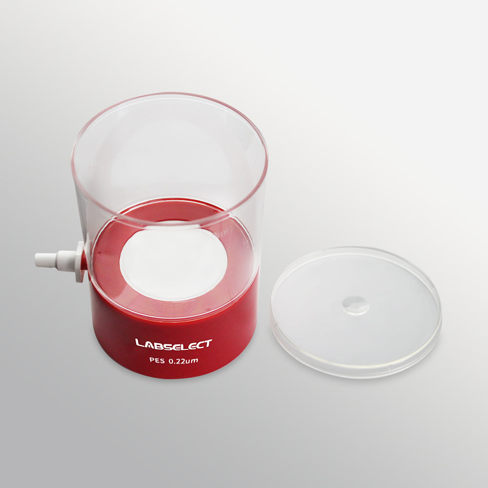 Disposable bottle top vacuum filter, PES membrane, 0.22μm