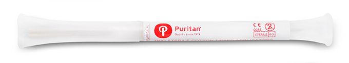 Puritan 6" Sterile DNA-Free Standard Cotton Swabs w/ Wooden Handle & Tube