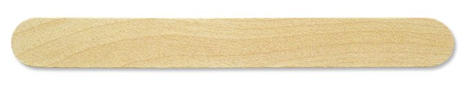 Puritan 6" Standard Wood Tongue Depressor, Individually Wrapped