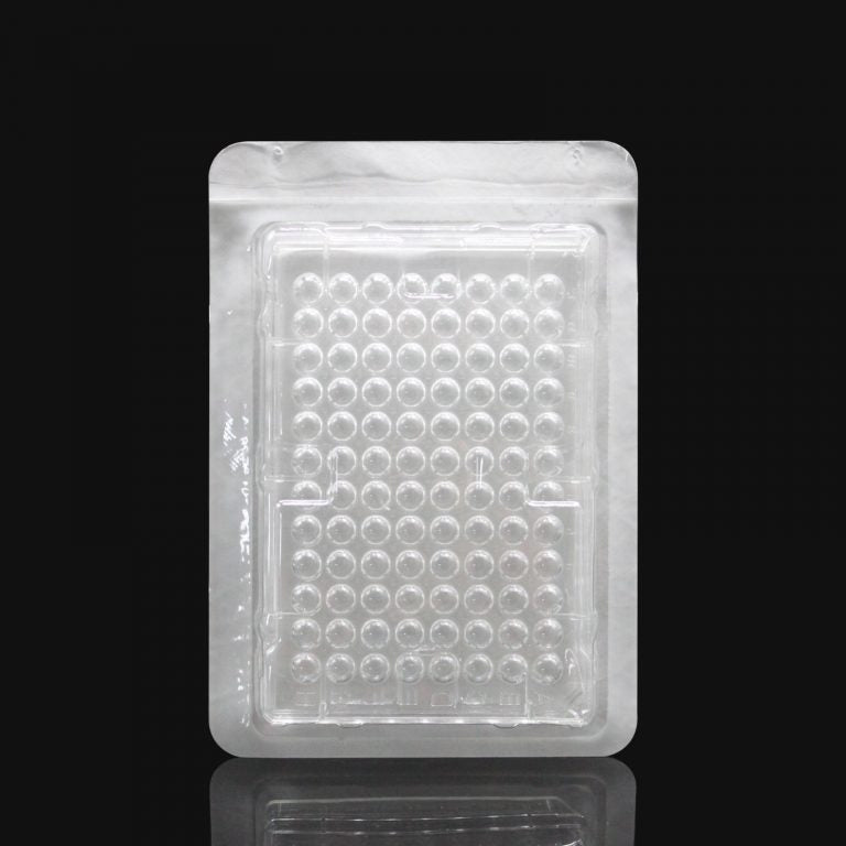 96-well clear U bottom ultra-low attachment plates, individually wrapped, sterile