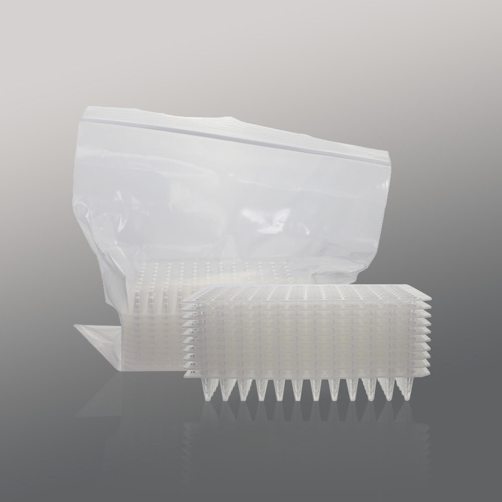 0.2mL 96 well PCR plate, No skirt, clear