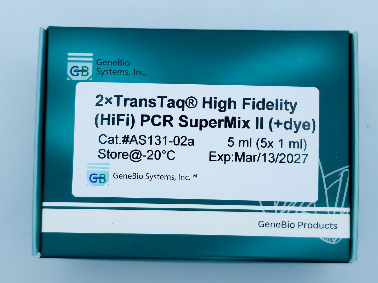 2×TransTaq® High Fidelity (HiFi) PCR SuperMix II (+dye)
