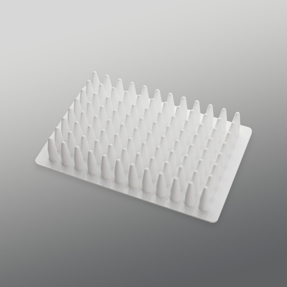 0.2mL 96 well PCR plate, No skirt, white