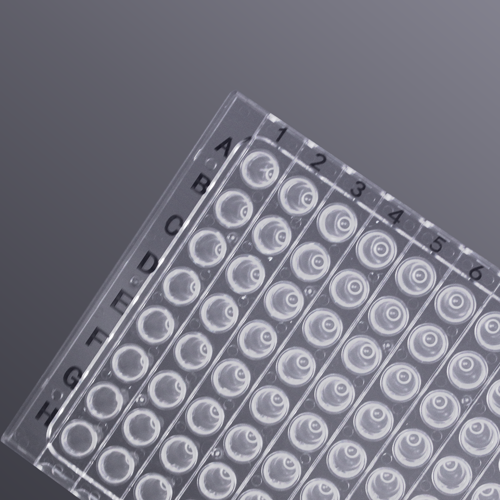 0.2mL 96 well Segmented PCR plate, Semi-skirted, clear