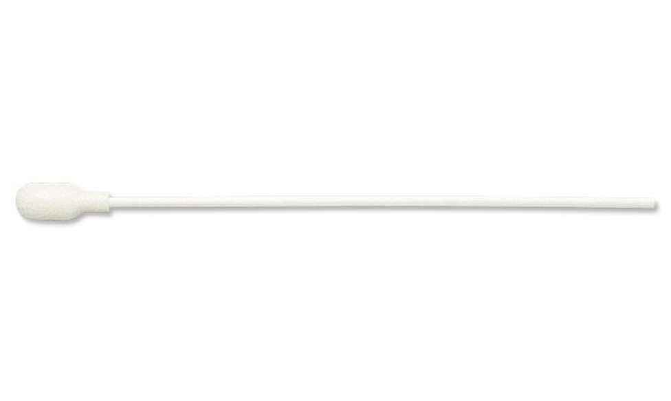 PurSwab 6" Standard Foam over Cotton Swab w/Polypropylene Handle