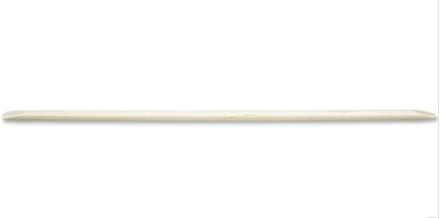 Puritan 7" Wooden Cuticle/Orange Stick w/ Double Beveled Ends