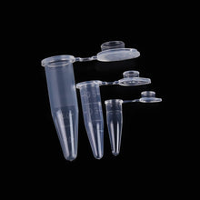 Load image into Gallery viewer, 0.5 ml microcentrifuge tubes, snap-cap
