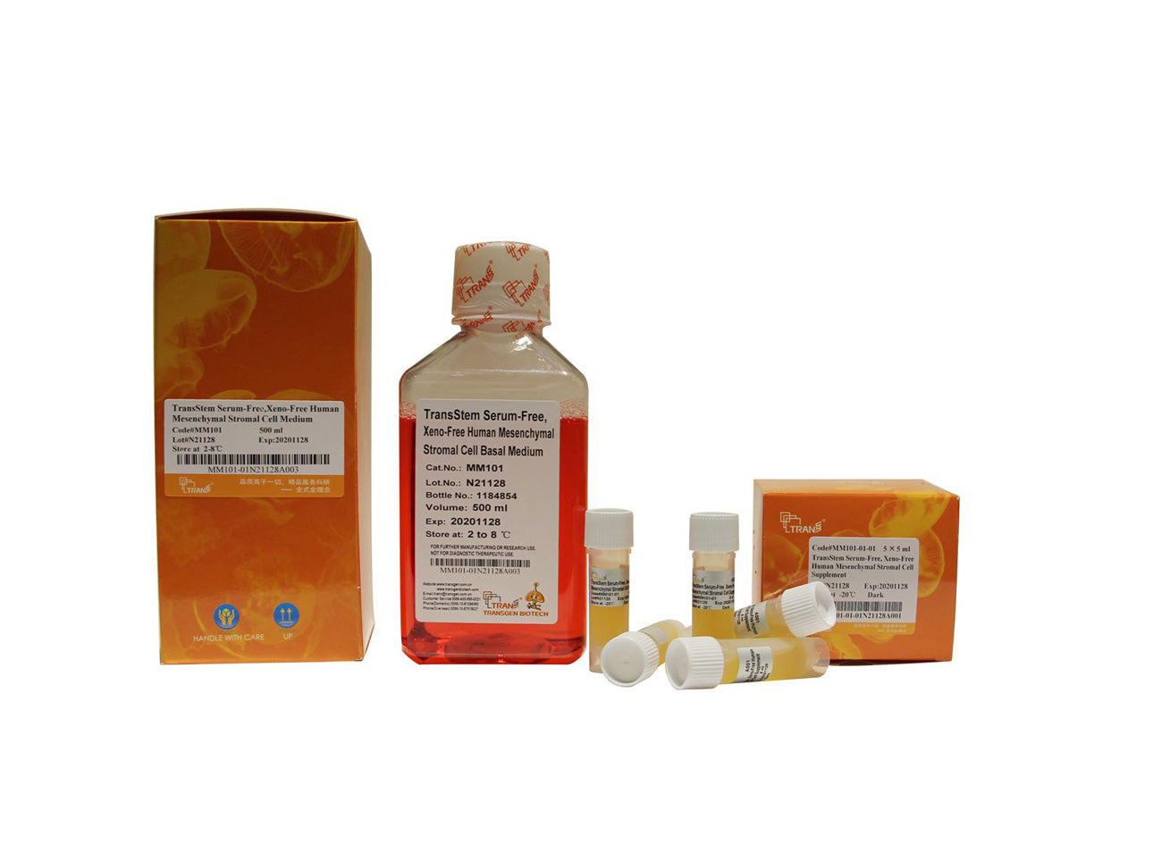 TransStem® Serum-Free, Xeno-Free Human Mesenchymal Stromal Cell Medium