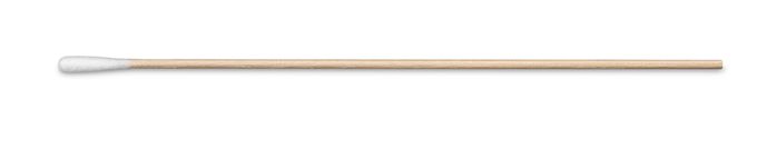 Puritan 6" Lint Controlled Micro Tip Cotton Swab w/Wooden Handle
