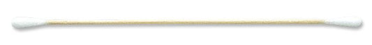 Puritan 6" Double-Ended Standard Cotton Swab w/Wooden Handle
