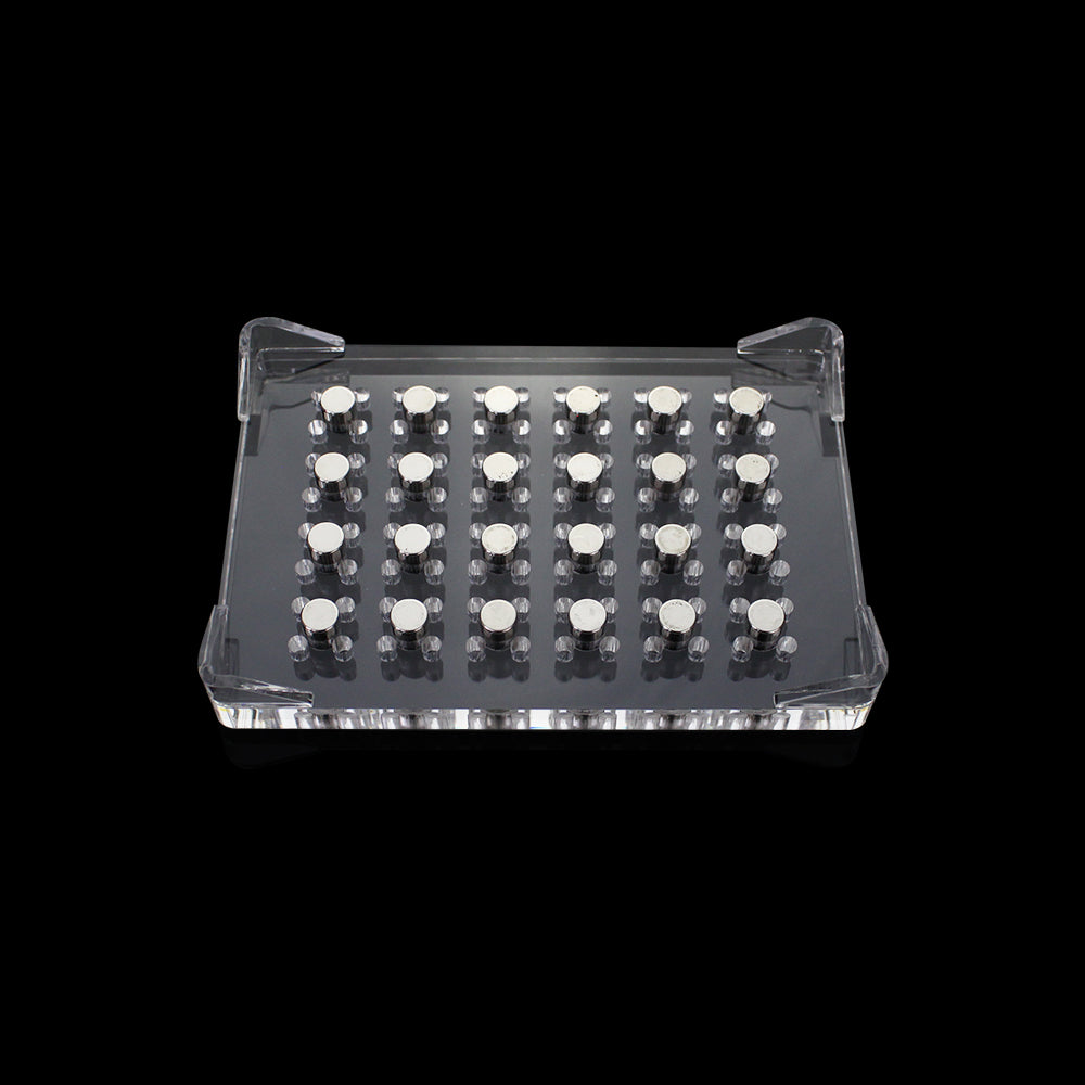 Magnetic stand, high-position, for 96-well microplate