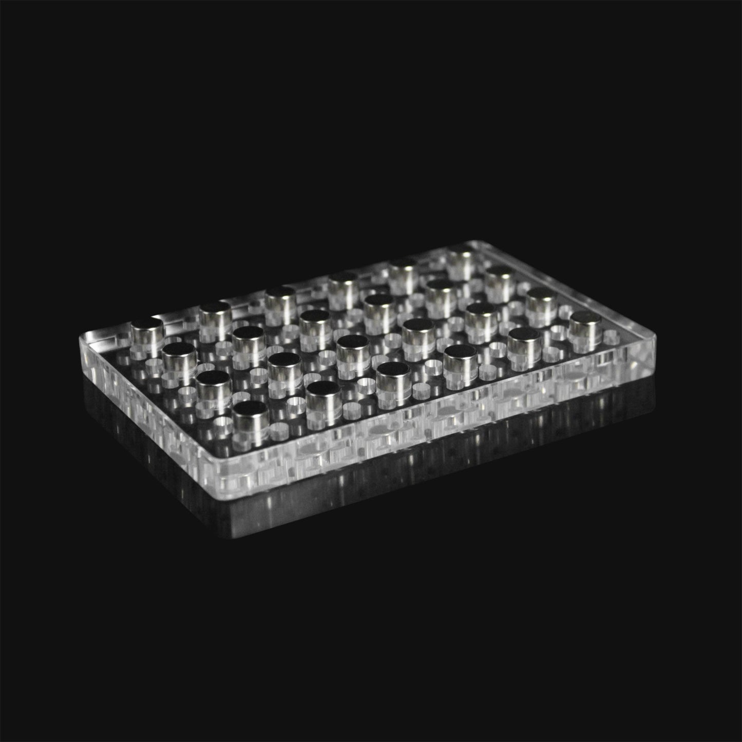 Magnetic stand, for 96-well microplate