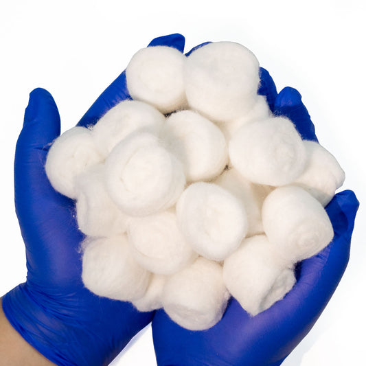 Cotton ball, fit for narrow vial, Pure absorbent cotton plug