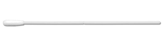 HydraFlock 6" Elongated Flock Swab w/Polystyrene Handle, 80mm Breakpoint