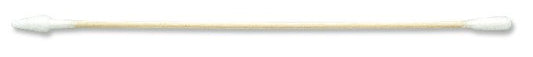 Puritan 6" Double-Ended Cotton Swab w/Wooden Handle