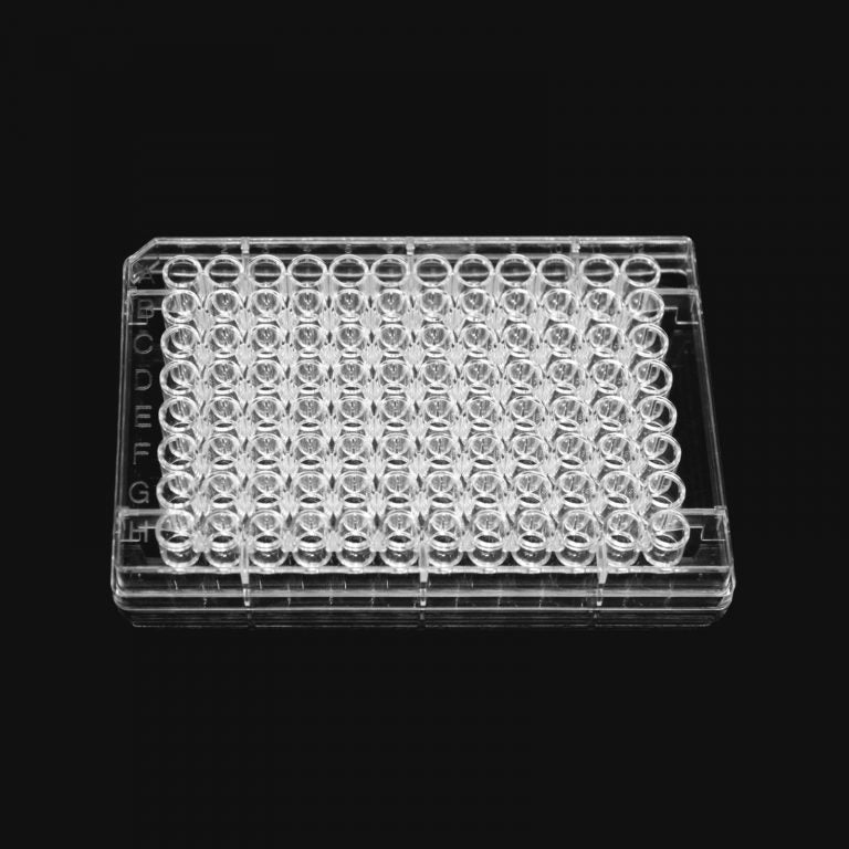 96-well clear U bottom ultra-low attachment plates, individually wrapped, sterile