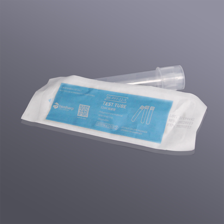 12mL Culture and Test Tubes-Sterile, Individually Packed