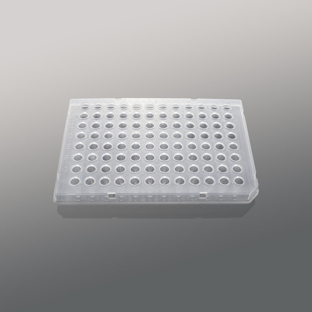 0.1mL 96 well PCR plate, Semi-skirted, clear for Roche Light Cycler