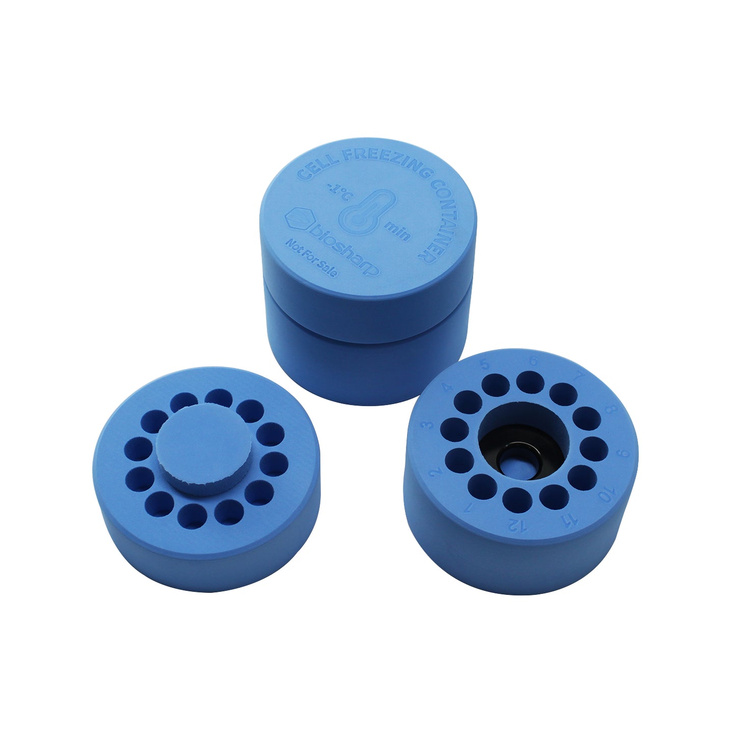 Cell freezing container, for 12*2ml cryogenic vials