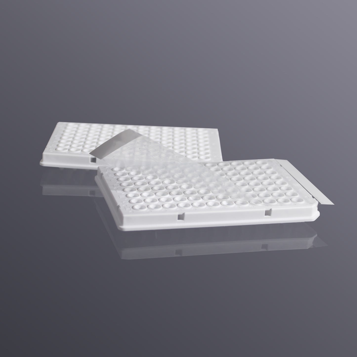 0.1mL 96 well PCR plate, Semi-skirted, white for Roche Light Cycler
