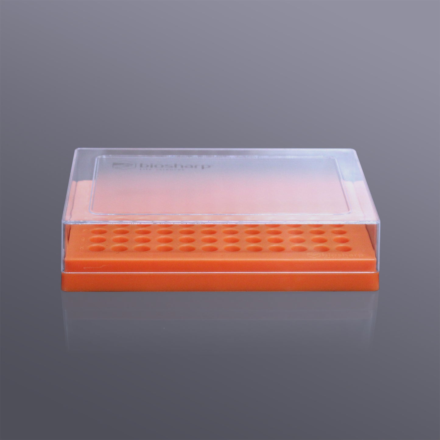 PCR tube racks-Choice of yellow,  grey, blue, black, orange	colors