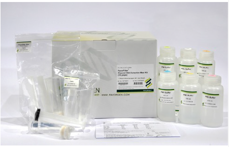 Plasmid DNA Extraction Maxi Kit (10prep), FavorFilter, EndotoxinFree, Ion Exchange
