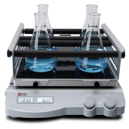 DLAB Digital Orbital Shaker (7.5 Kg load) with SK 330.1 Universal attachment (package separately)