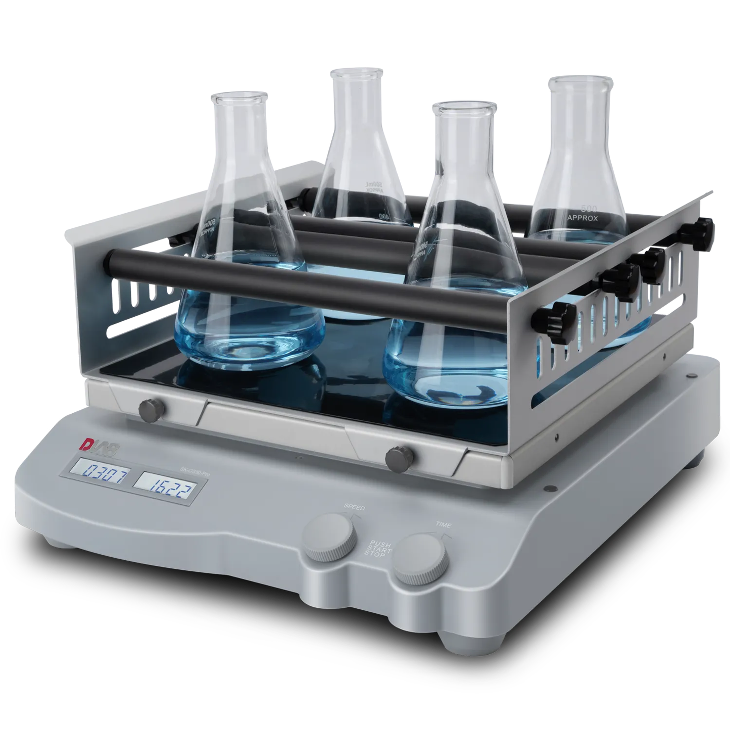 DLAB Digital Orbital Shaker (7.5 Kg load) with SK 330.1 Universal attachment (package separately)