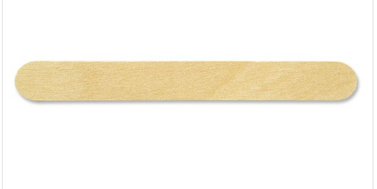 Brightwood 6" Standard Wood Tongue Depressor, Economy Grade