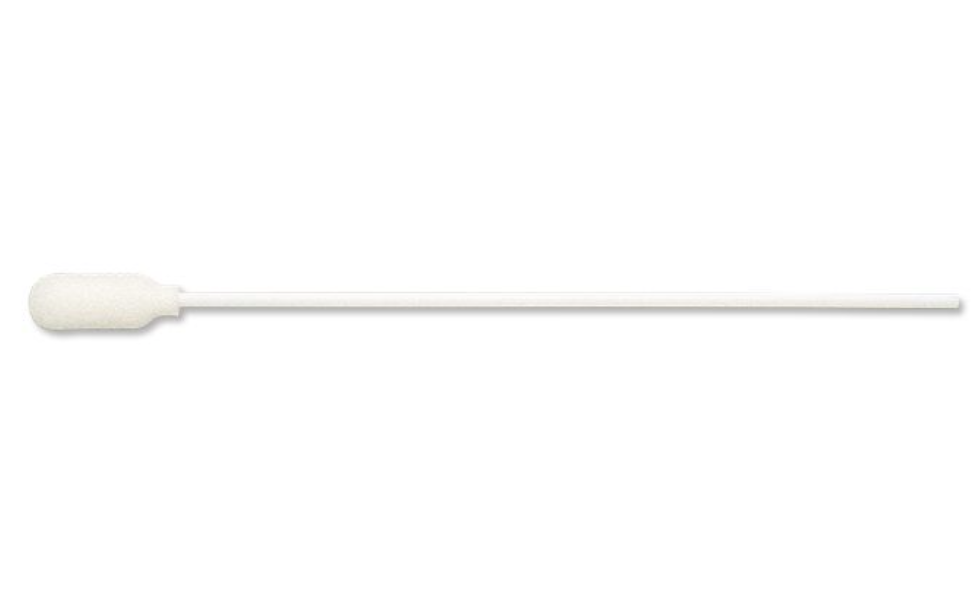 PurSwab 6" Small Foam over Cotton Swab w/Polypropylene Handle