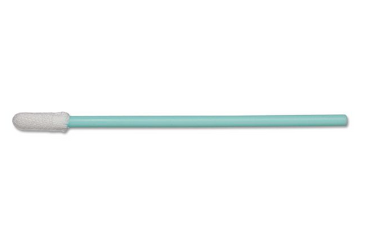 PurSwab 3" Small Knitted Polyester Cleanroom Swab w/Polypropylene Handle