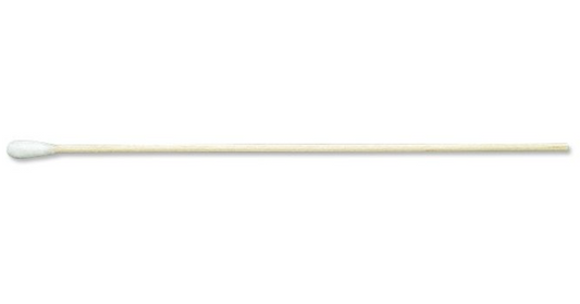 Puritan 6" Glue-Free Standard Cotton Swab w/Wooden Handle