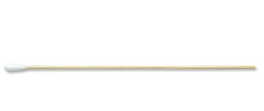 Puritan 6" Lint Free Standard Cotton Swab w/Wooden Handle