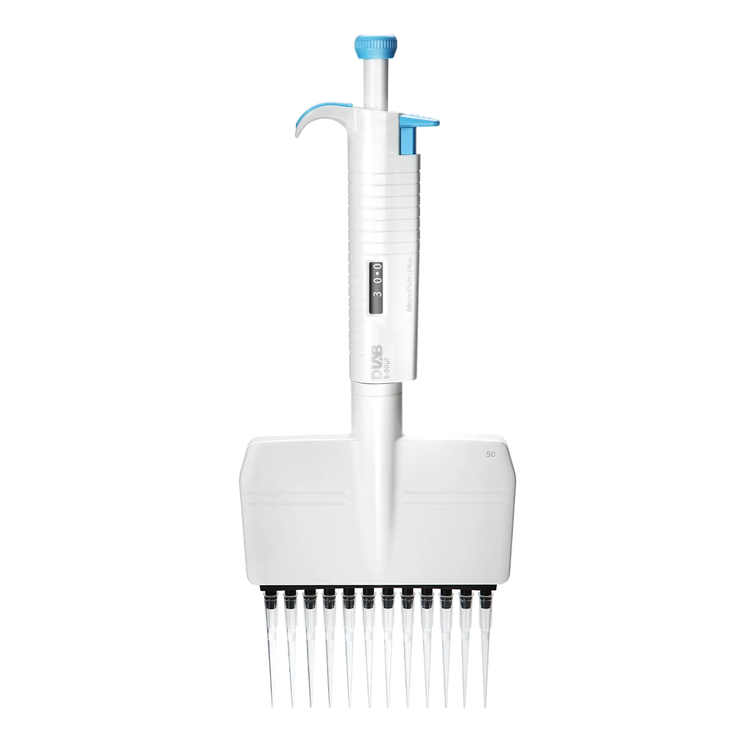 MicroPette Plus 12-channel Adjustable Volume Mechanical Pipettes