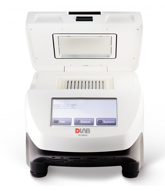 DLAB 96-well Gradient Thermocycler; touch screen, 5 C/s heat and cool.