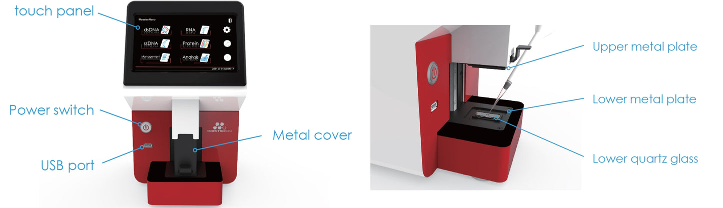 MaestroNano(TM) Micro-volume Spectrophotometer
