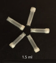 Load image into Gallery viewer, Free-Standing Microcentrifuge Tubes with Screw Caps-0.5,1.5 and 2 ml
