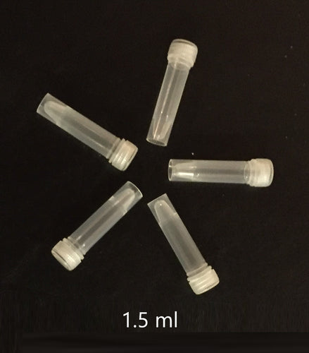 Free-Standing Microcentrifuge Tubes with Screw Caps-0.5,1.5 and 2 ml